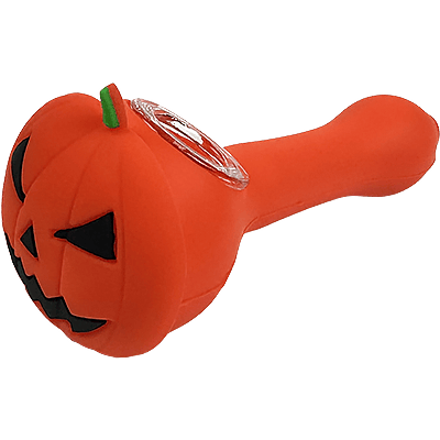 5" Silicone Pumpkin Pipe