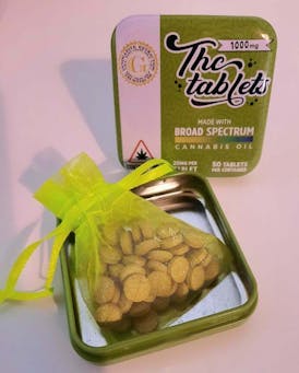 East Coast Gold THC Tablets 1000MG