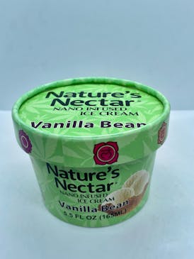 Natures Nectar Nano Infused Ice Cream 300mg (Vanilla Bean)