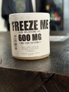 207 Freeze Me CBD/THC Pain Relieving Gel 600MG