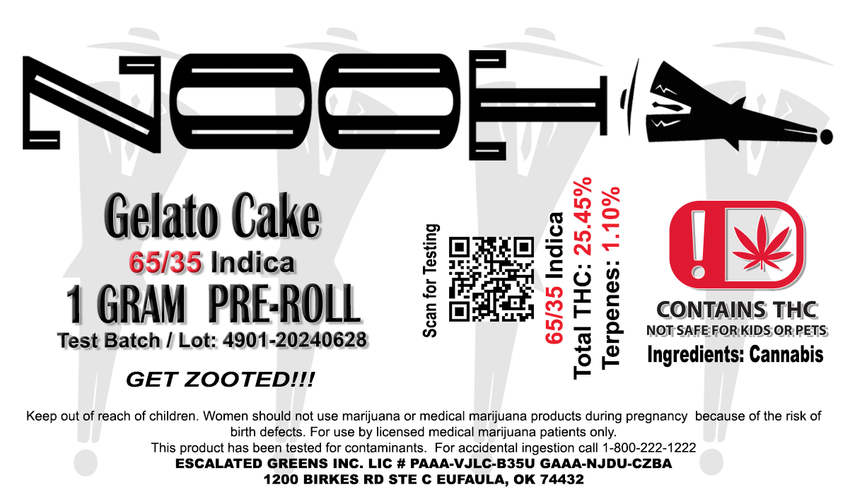 Gelato Cake - Zooty 1g Preroll