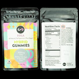 Sola - Strawberry Hybrid Gummies (3000mg)