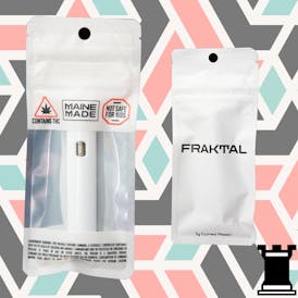 ♜ - FRAKTAL - Frosted Donut Cured Resin Cart (1g) disposable