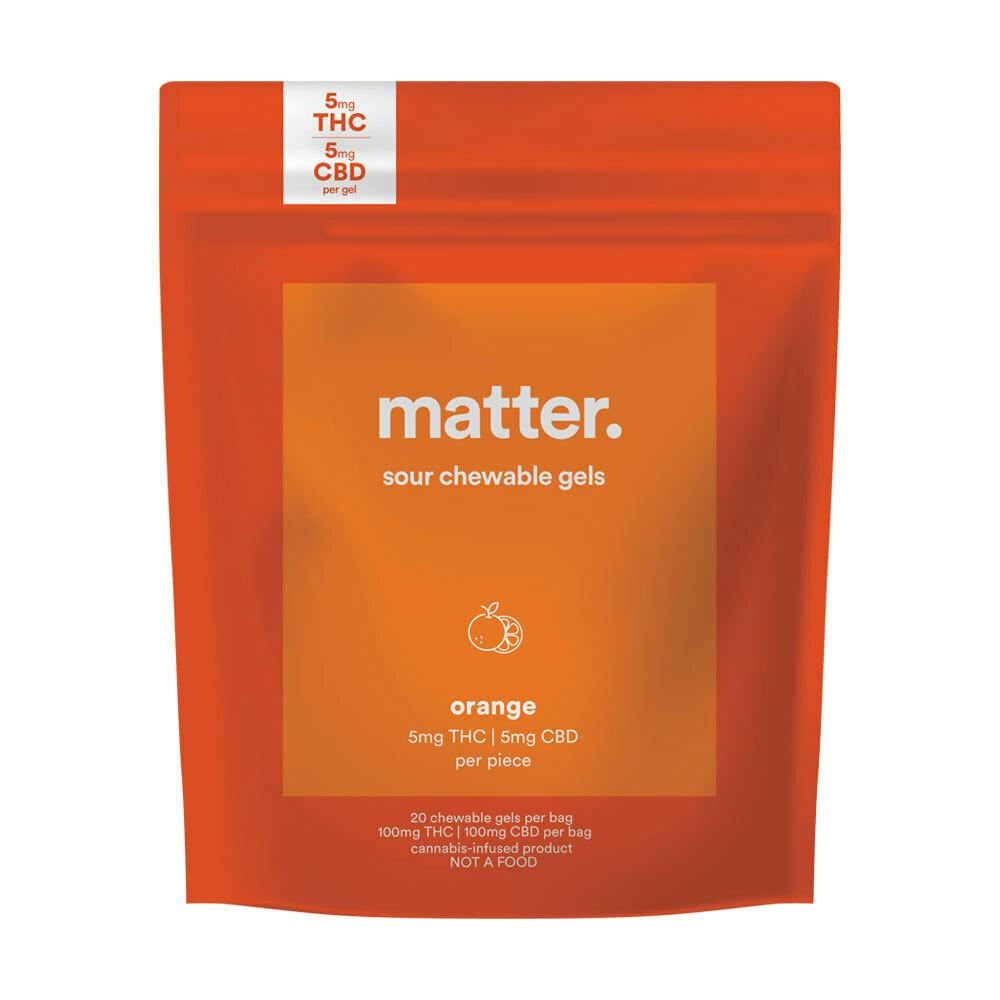 1:1 Orange [20pk] (100mg CBD/100mg THC)