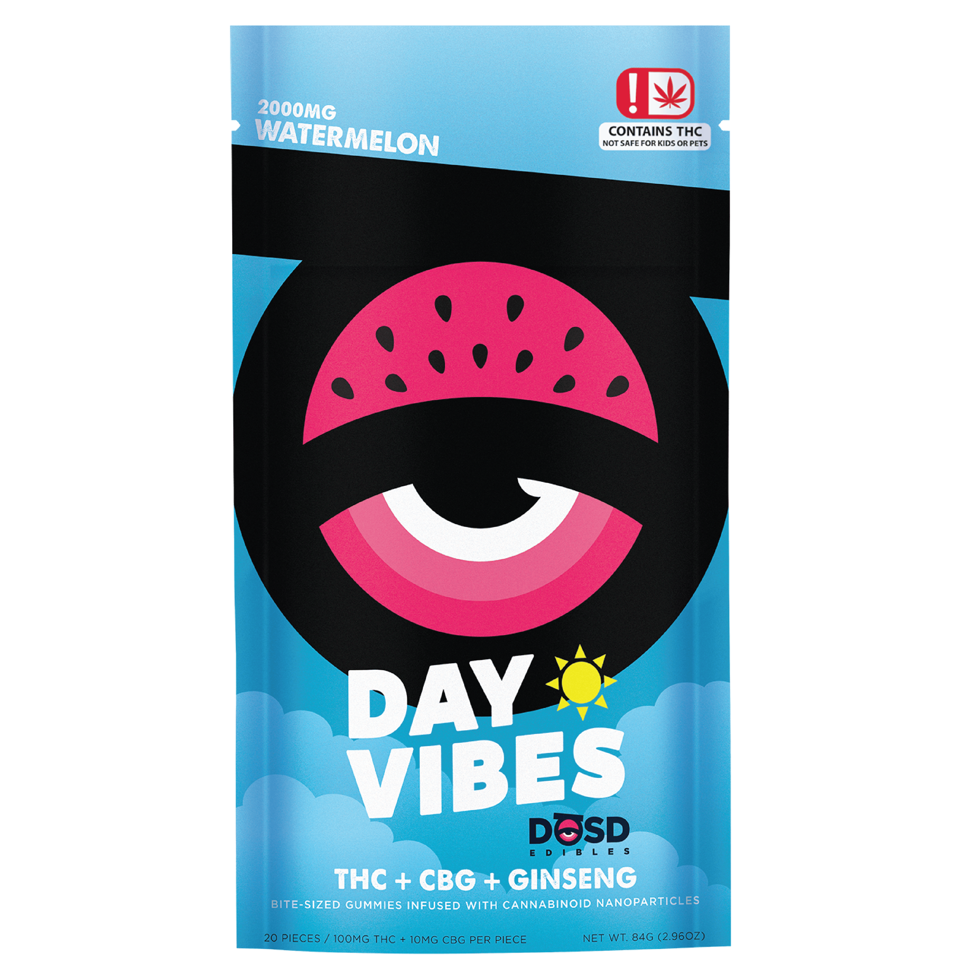 Dosd Day Vibes Watermelon 2000mg