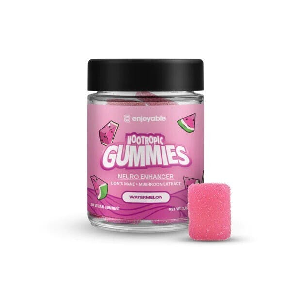 Enjoyable Nootropic Gummies Wild Watermelon