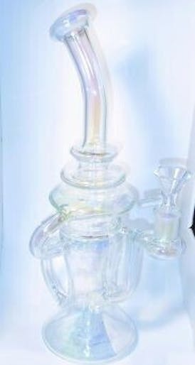 11" Bent Neck Shwrhd Recycler Bong