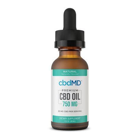 CBD MD 750mg CBD Oil Mint Flavored