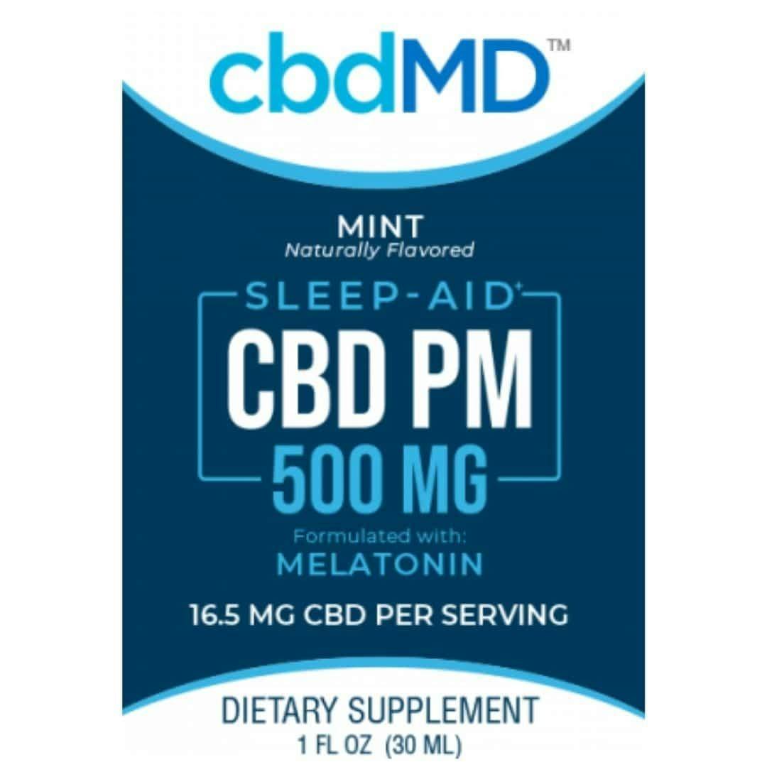 CBD MD 500mg Sleep Aid Capsules