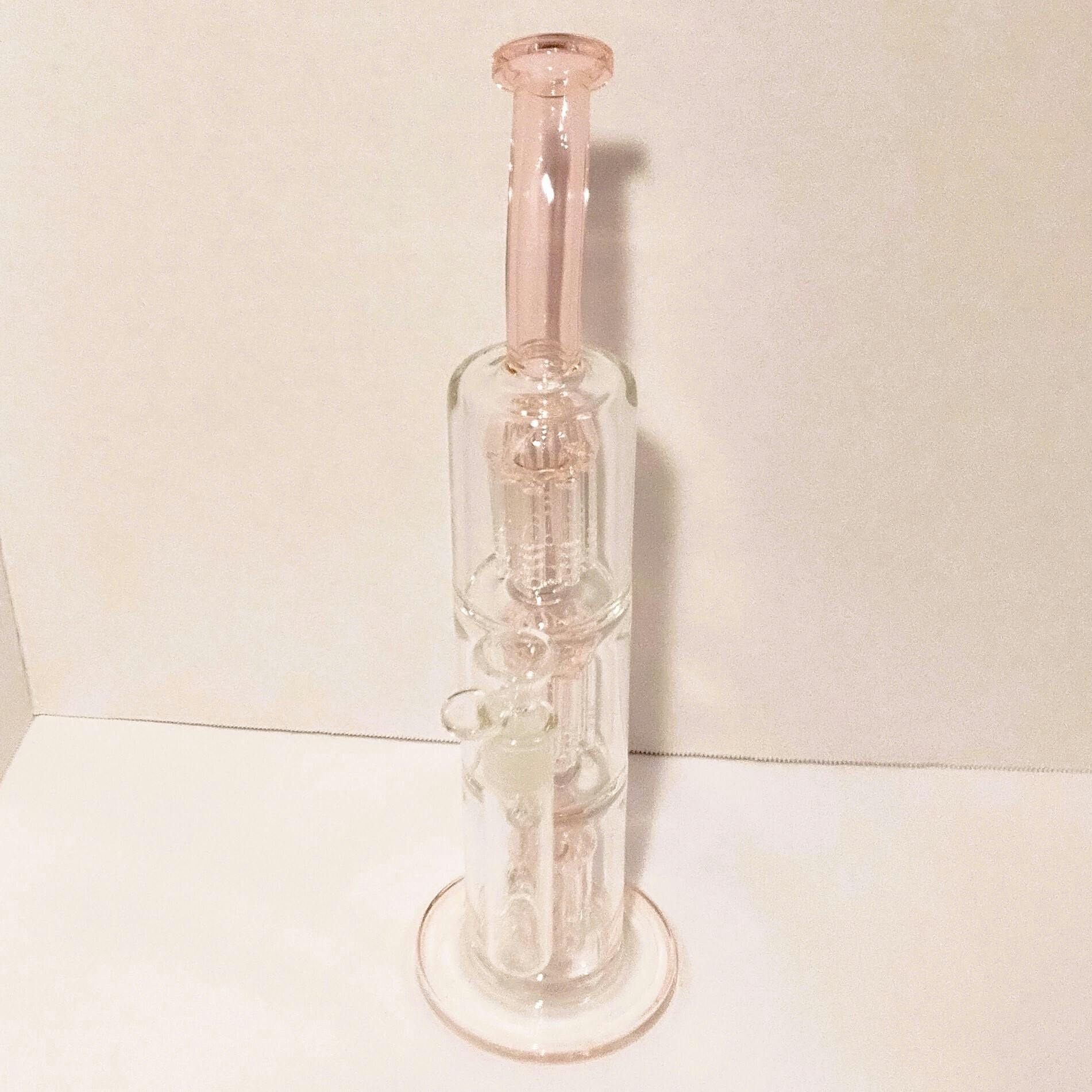 16" Tri Tree Stacked Tube WP Bong