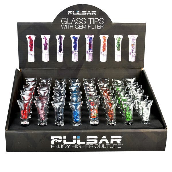 Pulsar Glass Tip With Gem