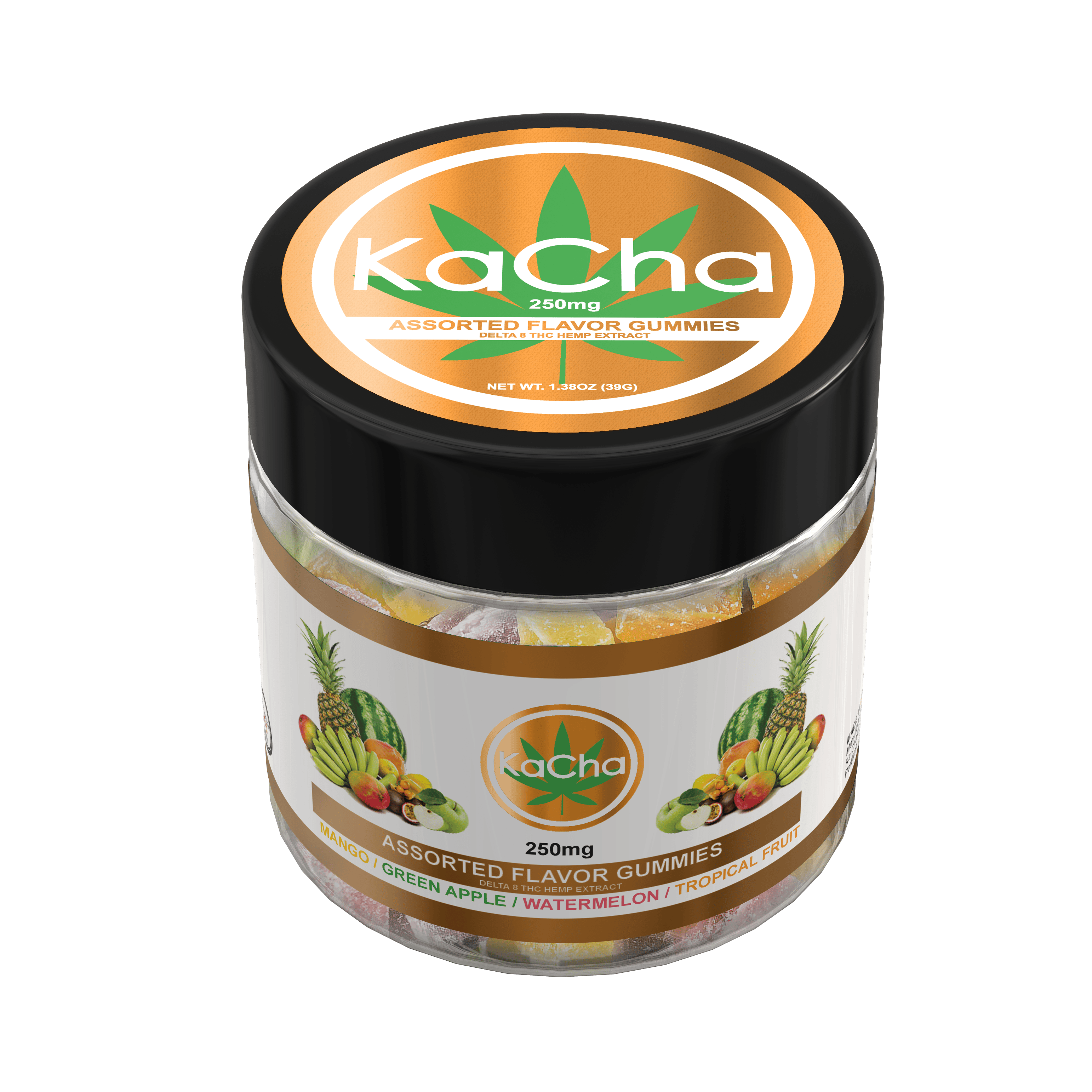 KaCha Delta 8 Gummies Assorted 250mg