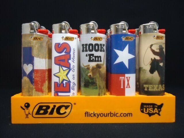 Bic Lighter Texas