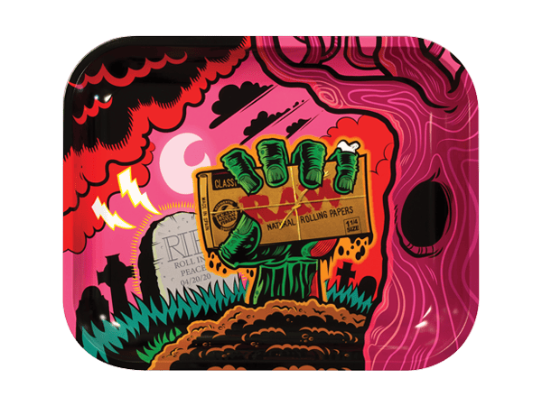 Raw Zombie Large Rolling Tray
