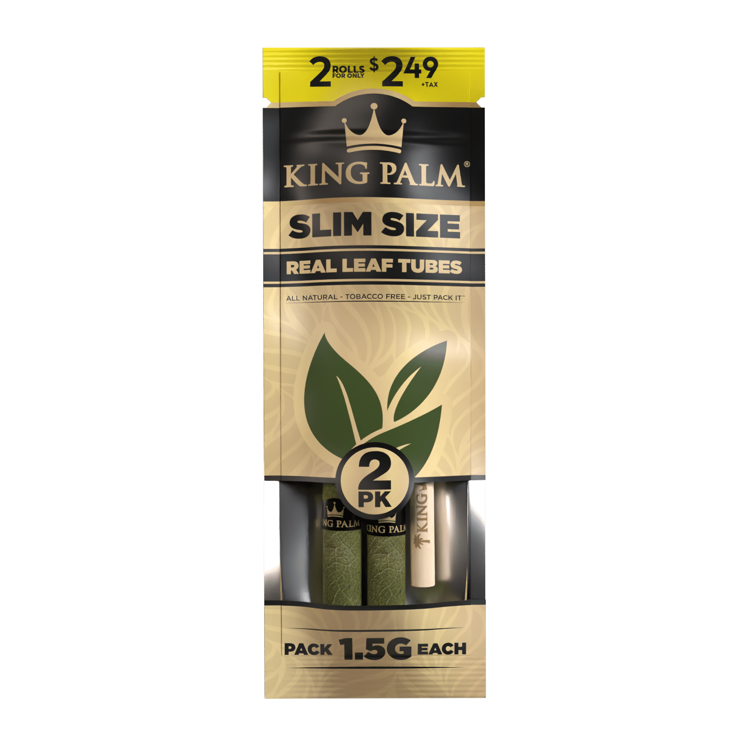 King Palm Slim Pack Wraps 2PK