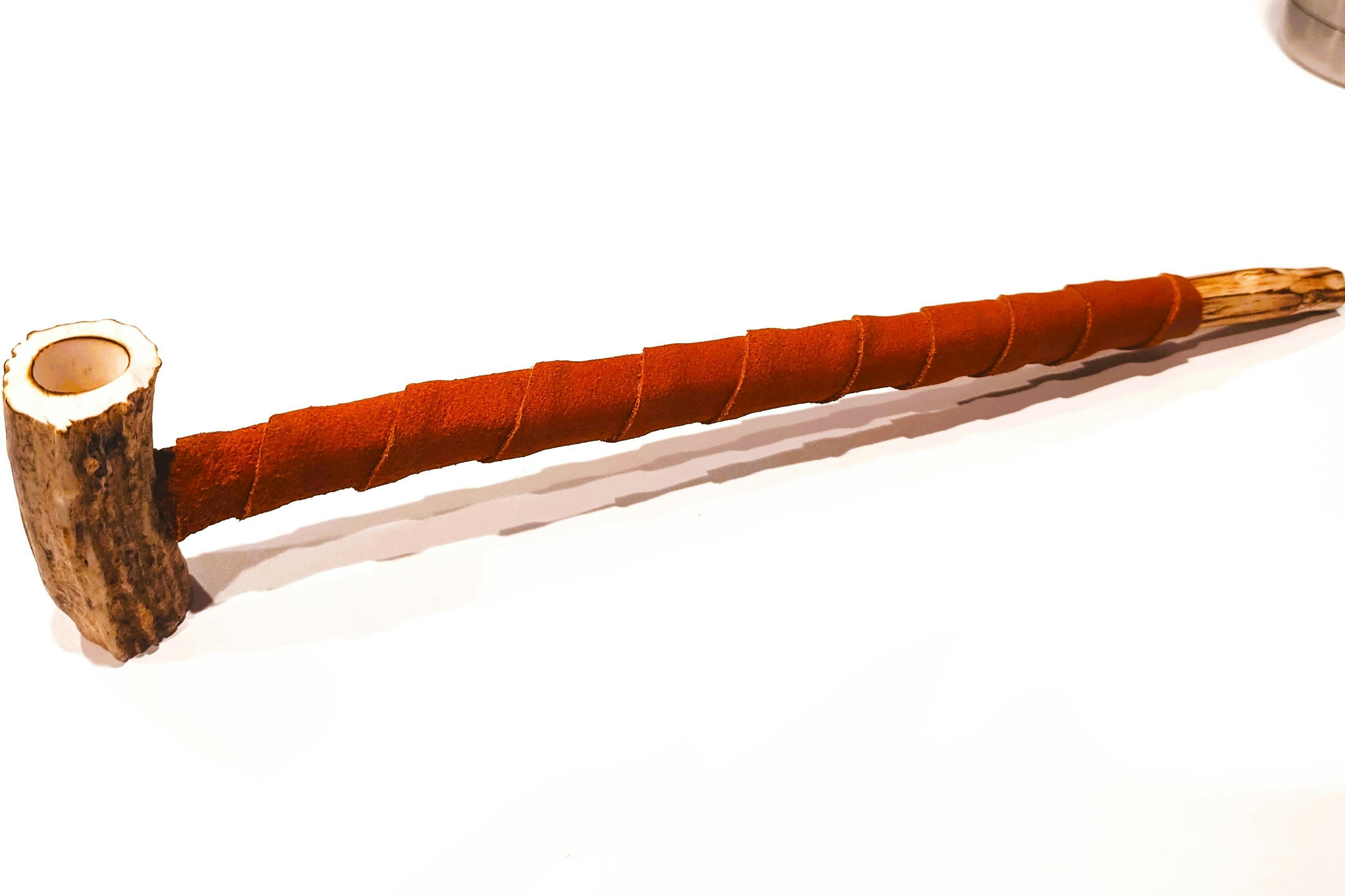 Native American Small Antler Pipe