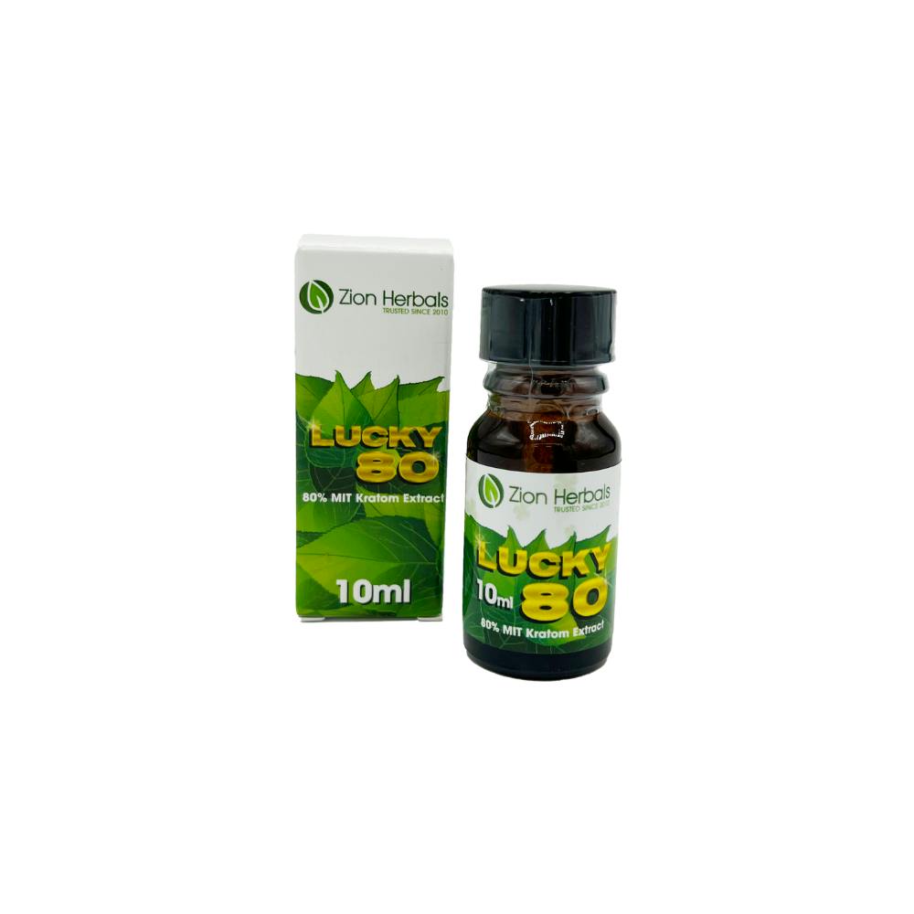 Zion Herbals Lucky 80 Kratom Shot