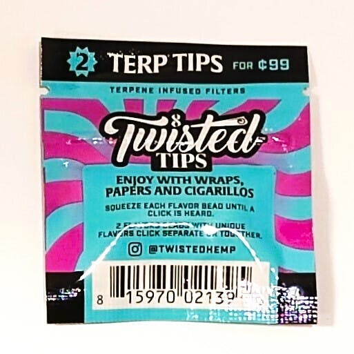 Twisted Tips Terpene Tips Berry Blue