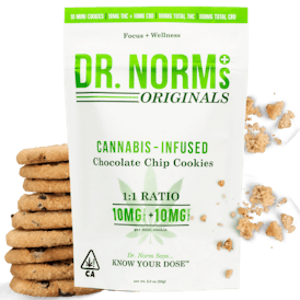 DR NORMS chocolate chip cookies