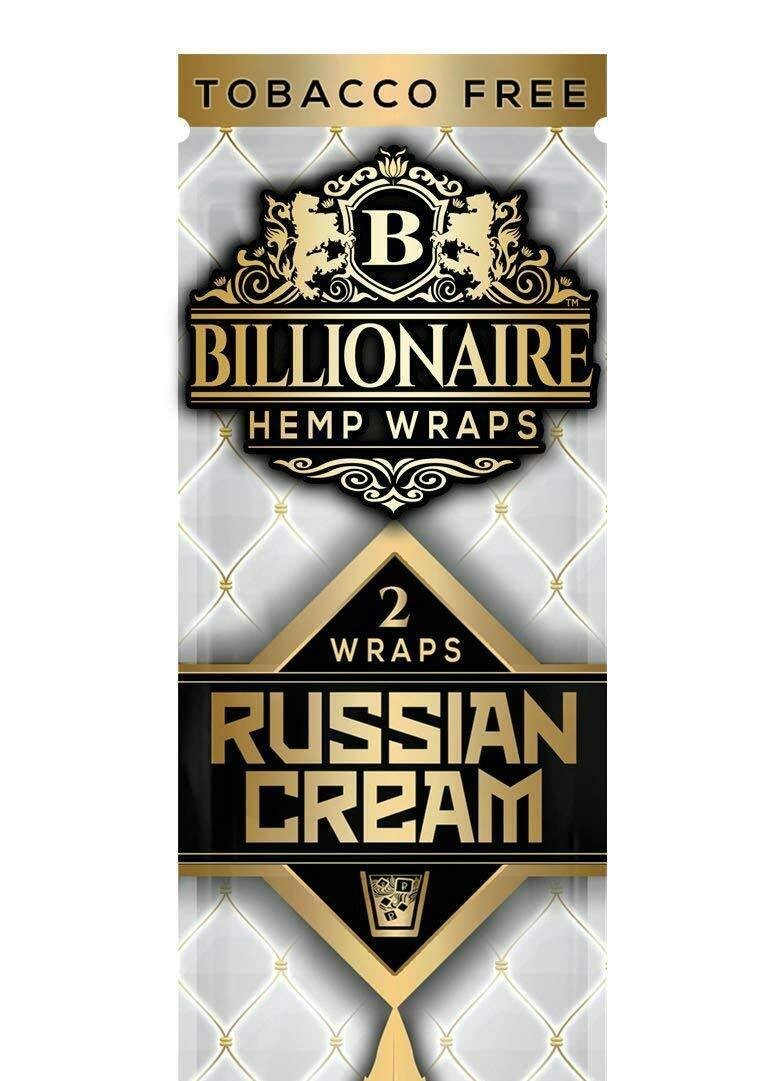 Billionaire Russian Cream Hemp Wraps
