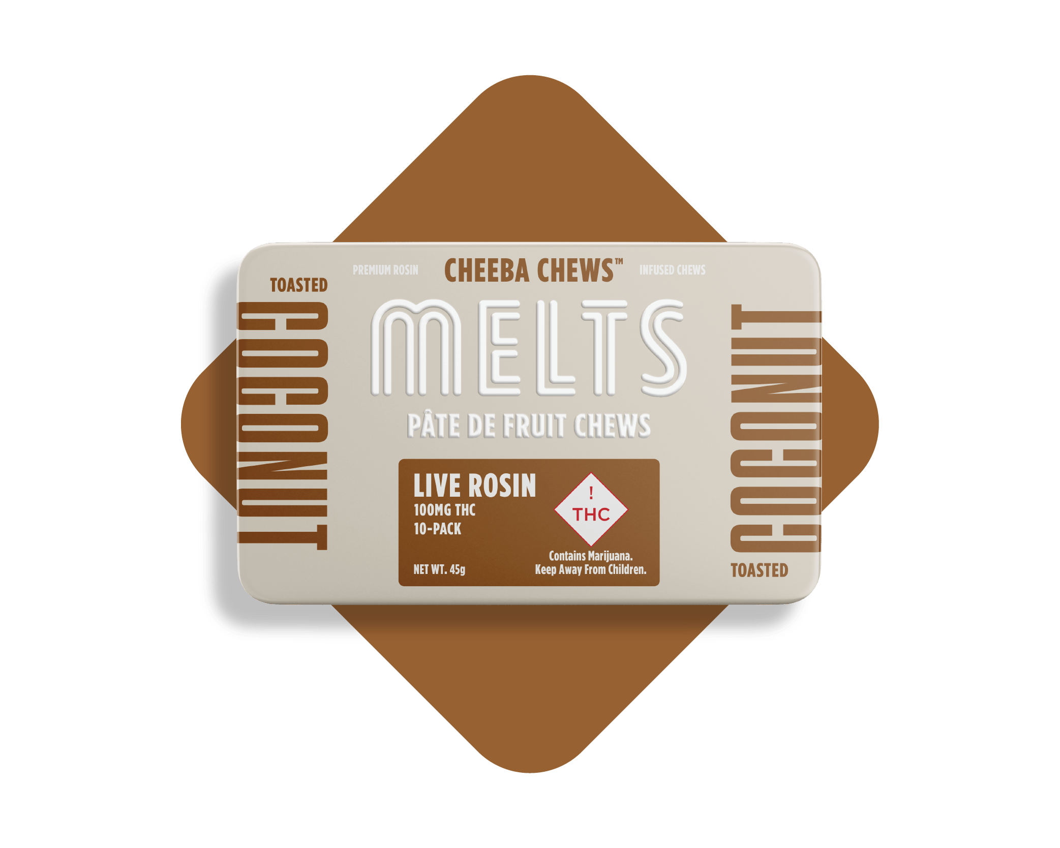 Cheeba Chew Toasted Coconut Live Rosin