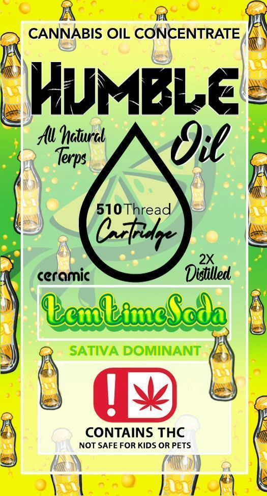 Humble Lem Lime Soda 1g cartridge