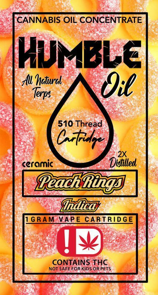 Humble Peach Ring 1g Vape