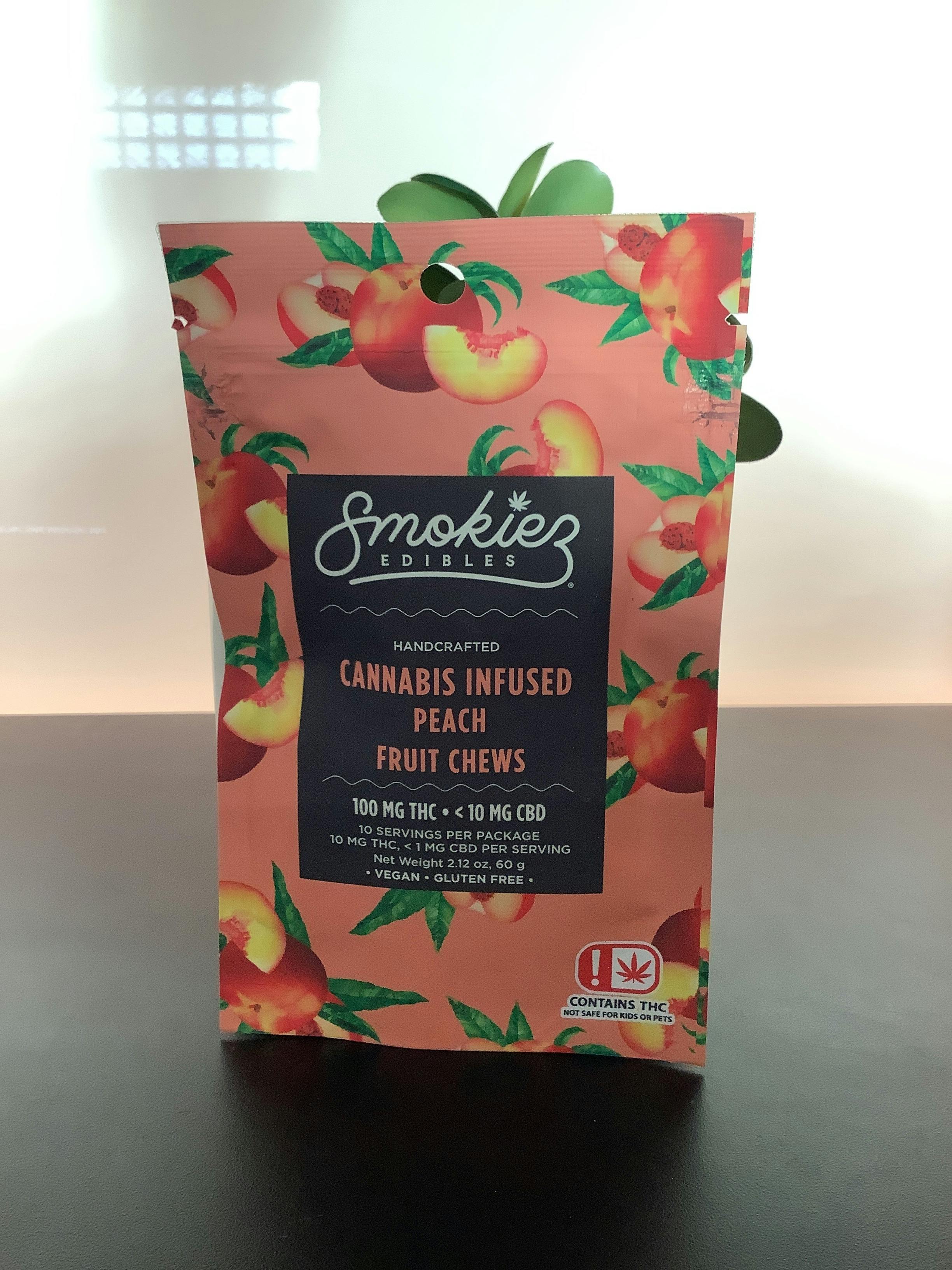 Peach Gummies | 100mg | 10ct | 10mg/ea