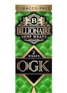 Billionaire - Hemp Wraps OGK (2pk)