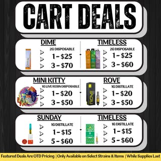 July Cart Features at Deepwell Cannabis Co.