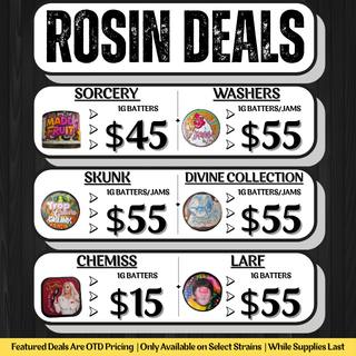 July Rosin Features at Deepwell Cannabis Co.