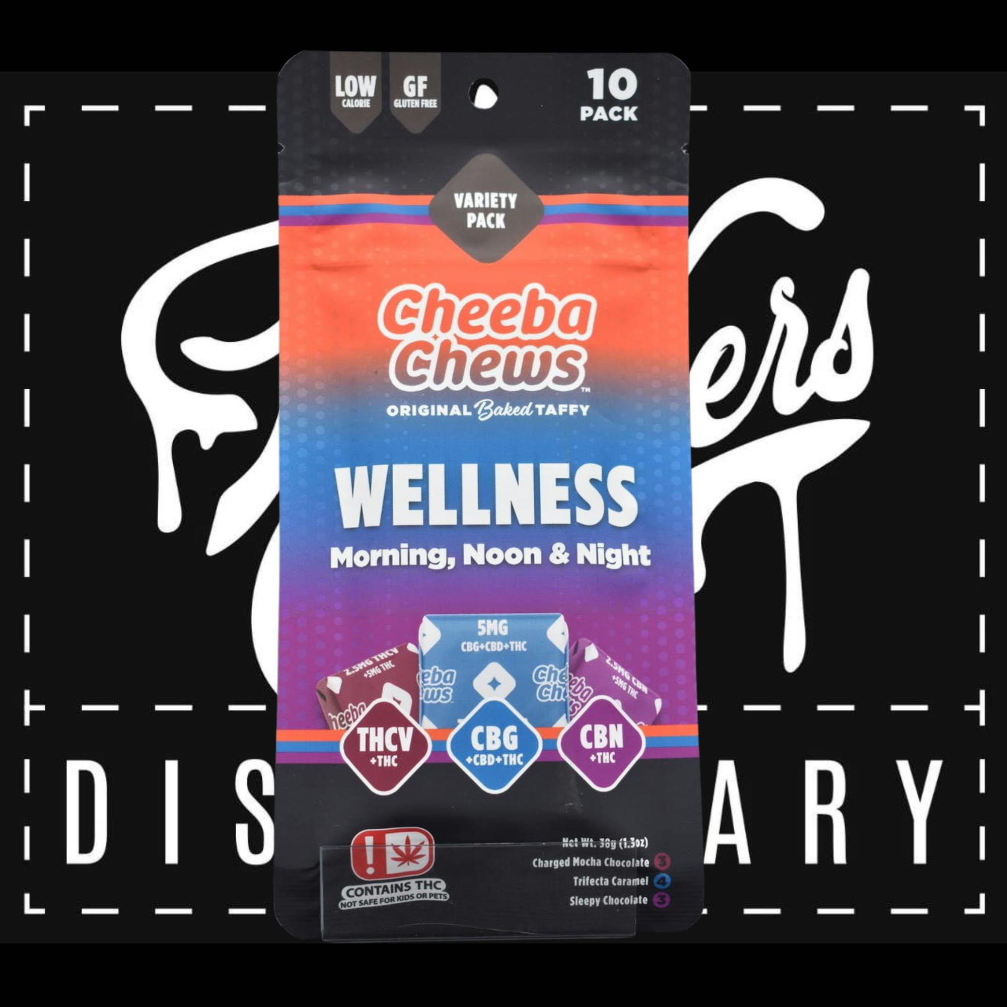 CHEEBA CHEWS - VARIETY PACK - 55 MG / 5 MG EACH