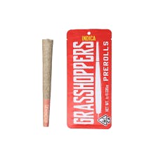 GRASSHOPPERS | INDICA | INFUSED PRE-ROLL | 1G