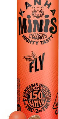 Minis | FLY | 2:1 THC:THCV Chocolates | 100mg | 25ct | 4mg/ea