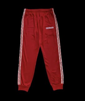 Stripe Tracksuit Bottom Red - 2XL | Backpack Boyz