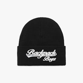 Script Beanie Black | Backpack Boyz