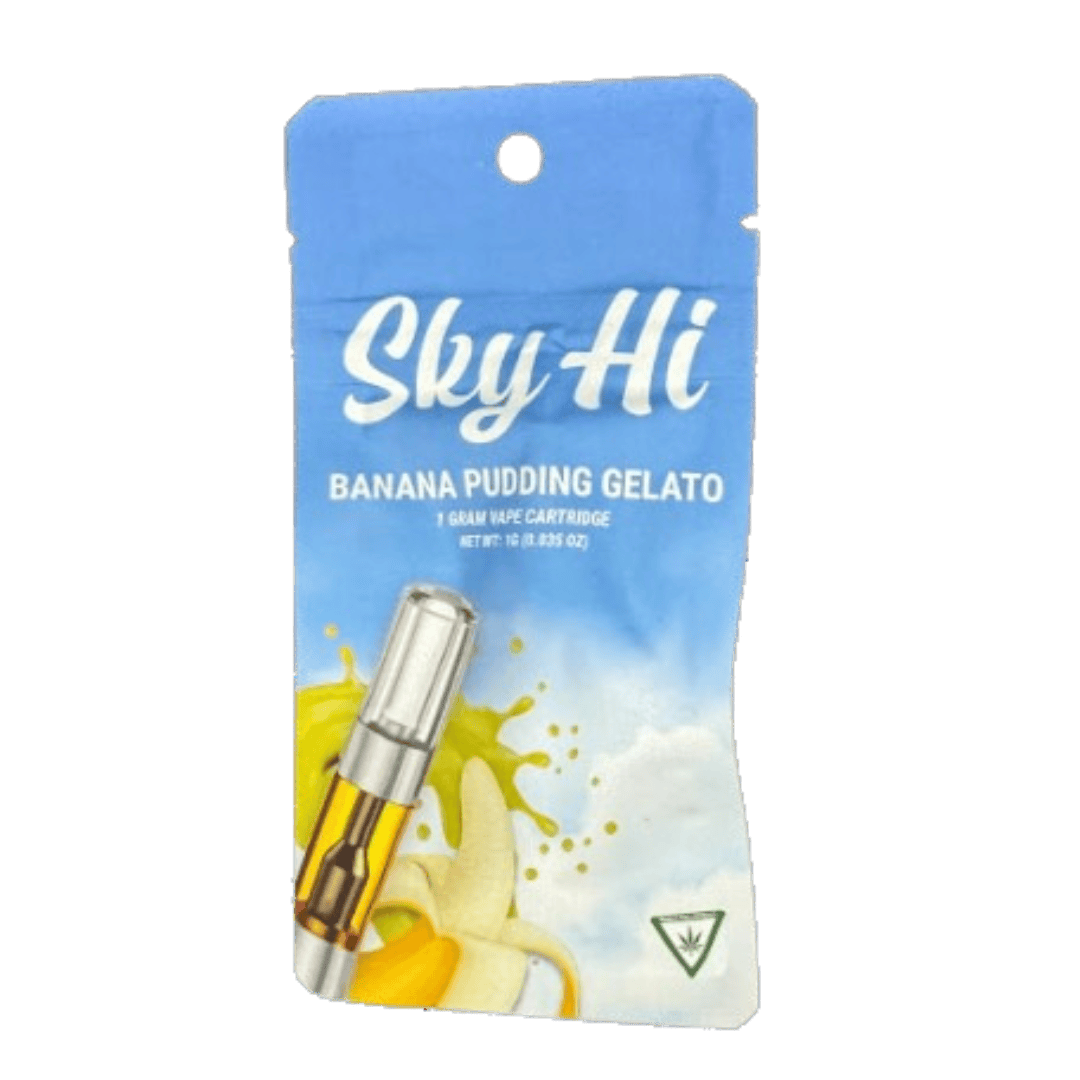 Sky HI | Banana Pudding 1g Cartridge by Sky-Hi