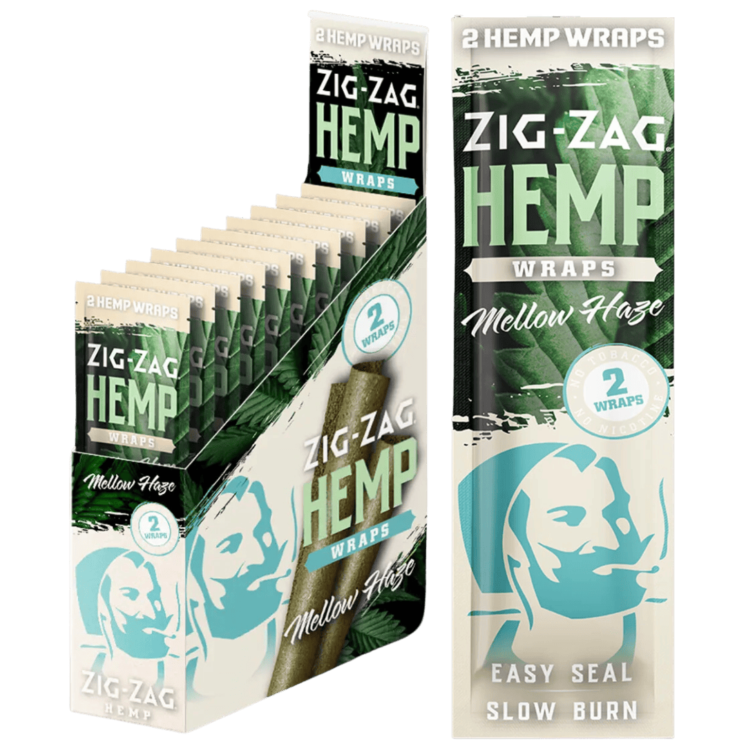 Zig Zag Hemp Wraps - Mellow Haze