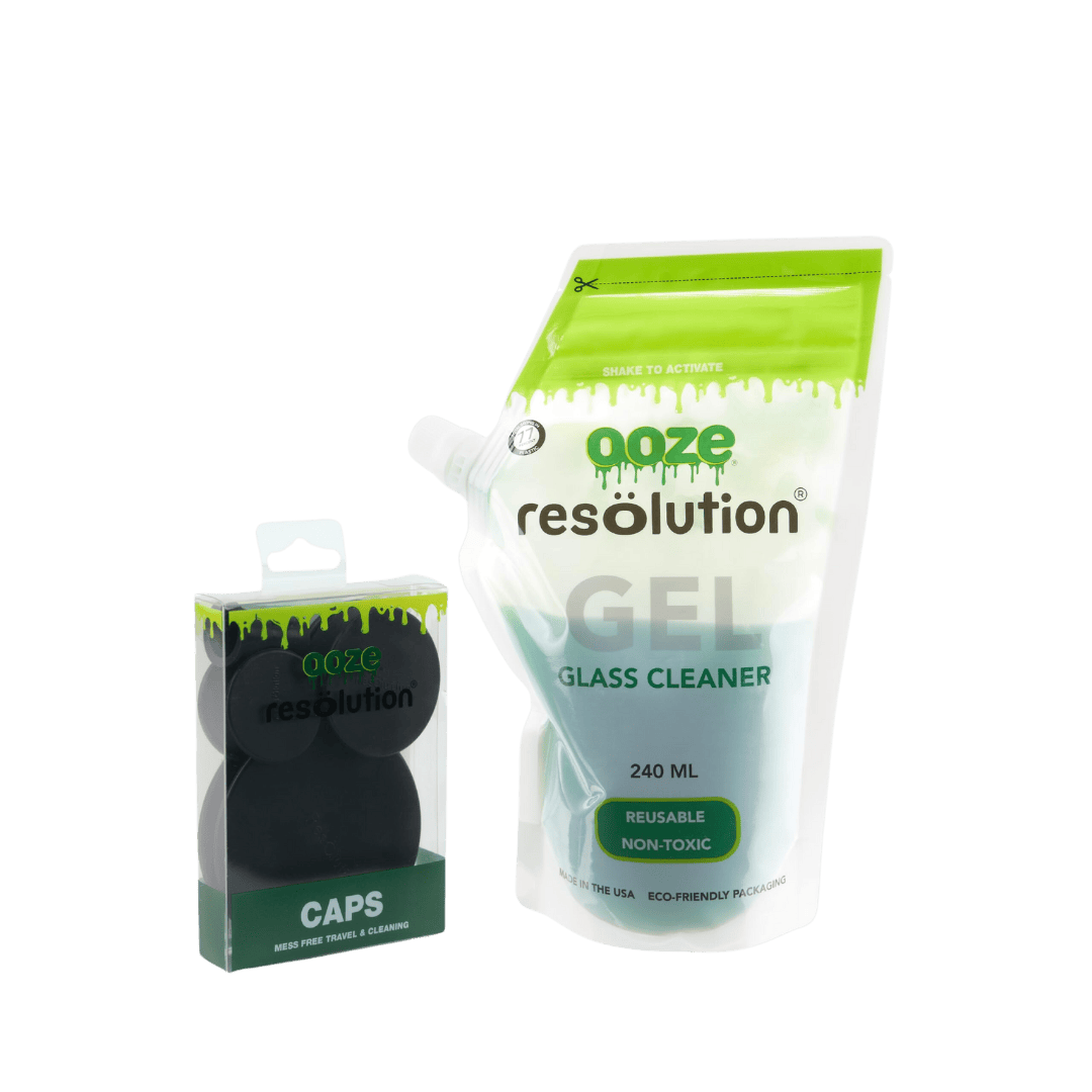 Ooze Resolution spotless Cleaner Kit w/ Green caps