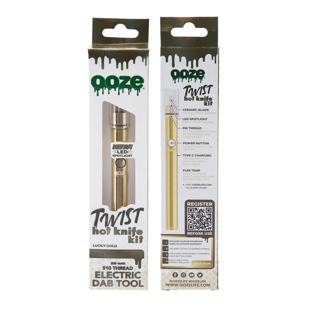 Ooze Twist Hot Knife Kit - Lucky Gold | Accessories