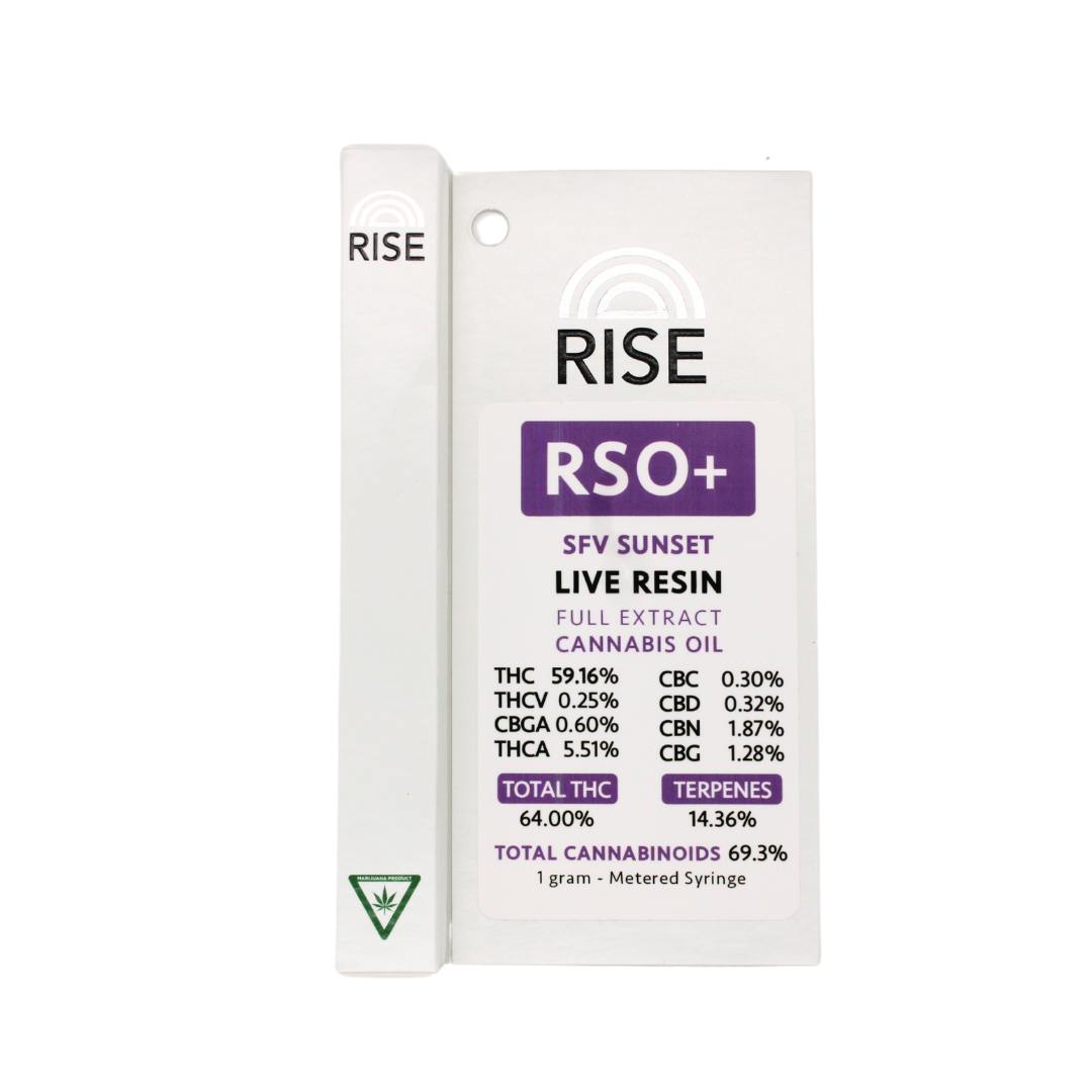 Rise - 1g RSO + Live Resin - SFV Sunset