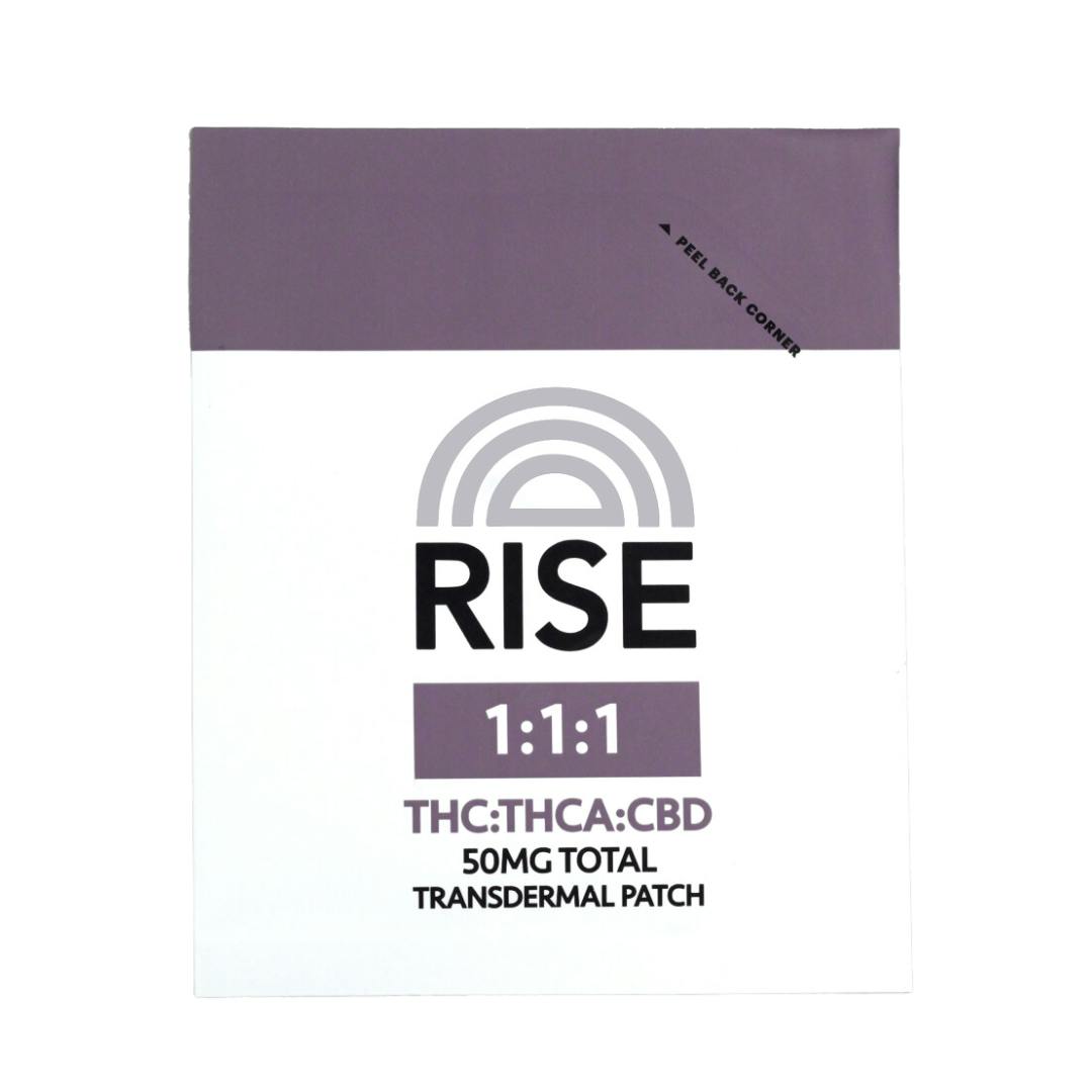 RISE - Transdermal Patch - 1:1:1 - 50mg
