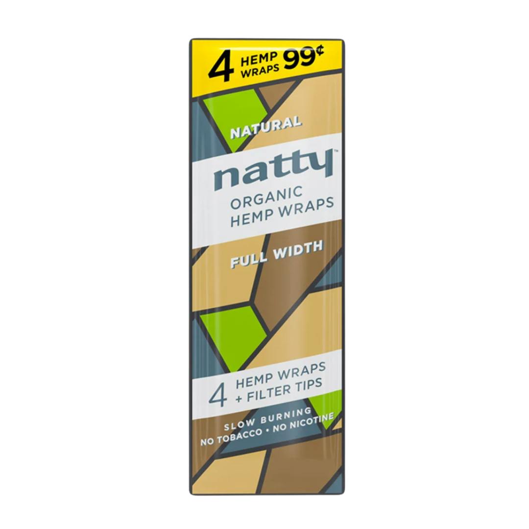 Zo Natty Hemp Wrap W Filter Tip