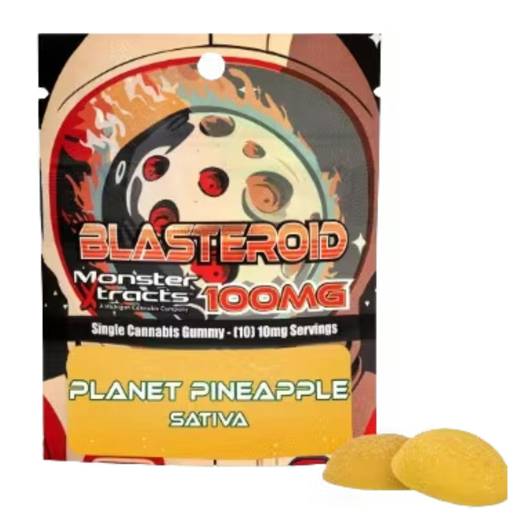 Pineapple Gummy (10x10) at High Society Weed Dispensary Big Rapids