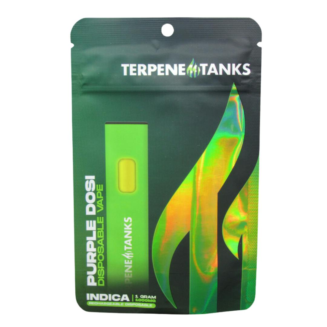 Terpene Tanks Purple Dosi Disposable 1g by Terpene Tanks