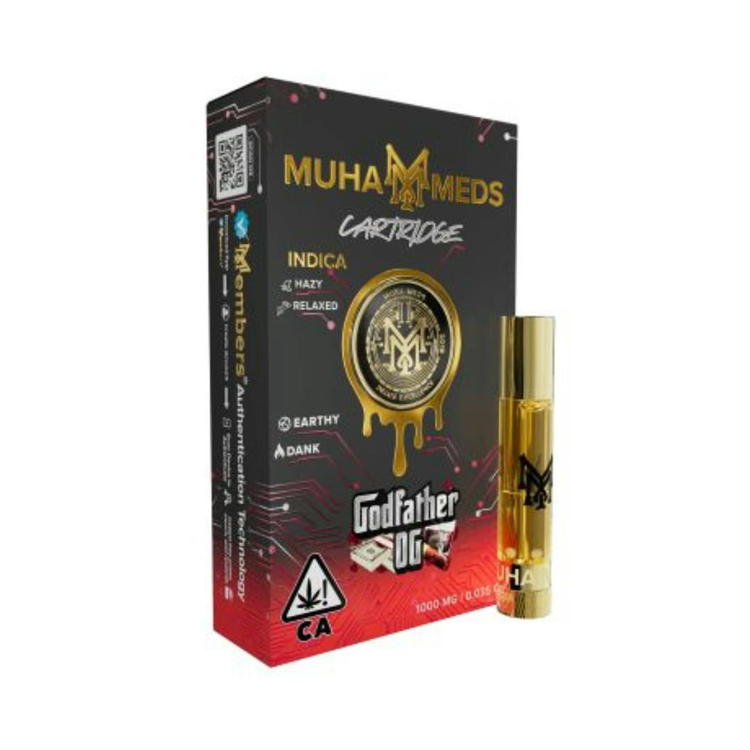 Muha Meds | Godfather OG | Cartridge | 1g by Muha Meds