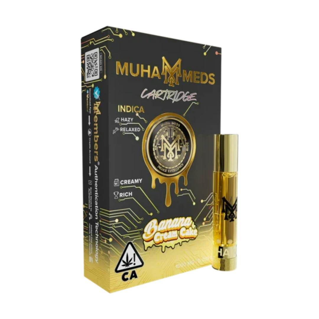 Muha Meds | Banana Cream Cake | Cartridge | 1g by Muha Meds