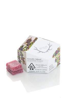 WYLD- Huckleberry Gummies Hybrid 100mg THC