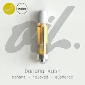 Oil- Distillate Cartridge Banana Kush (I) 1000mg