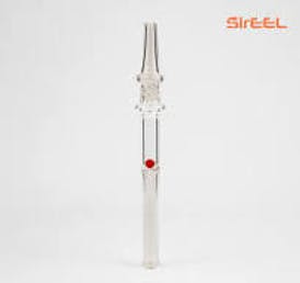 6" Jewel Vortex Dab Straw w/spinning jewel